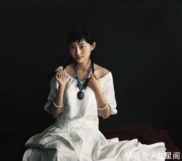 小伙一幅油画卖到448万,这画中的少女到底有多美!(多图)!