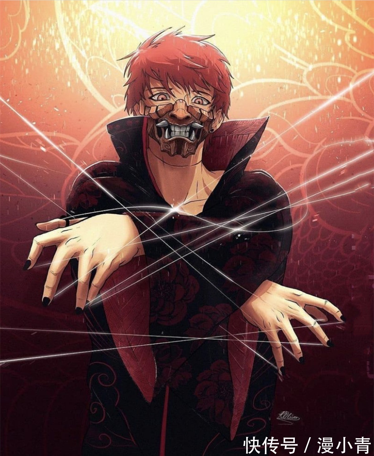 人物|戴面具实力好像就会提升,日漫中总喜欢用面具来营造人物的神秘感