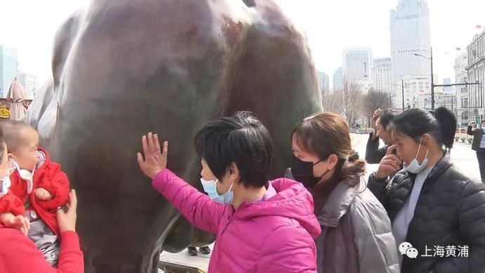 爱申活暖心春 ｜新年去哪沾牛气？景区迎来大客流，外滩金牛成主角！