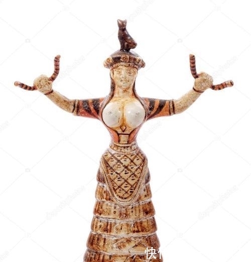 米诺斯王宫的“降蛇女神”:你来判断西方史前历史的真伪