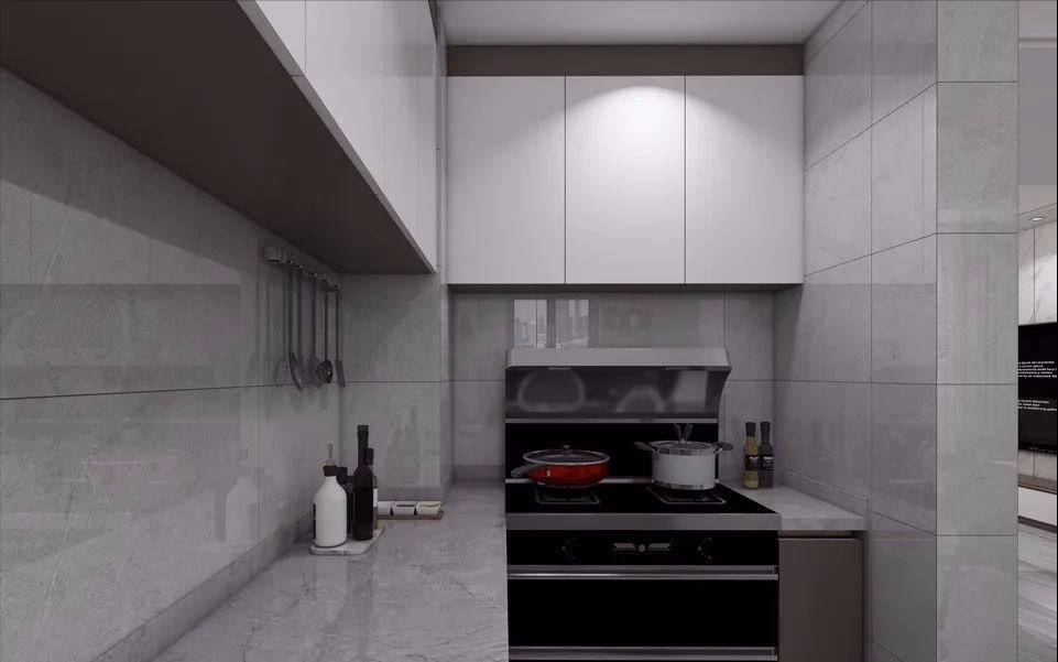 柜身|120平米满满的轻奢风,这套4房两厅设计红遍全小区