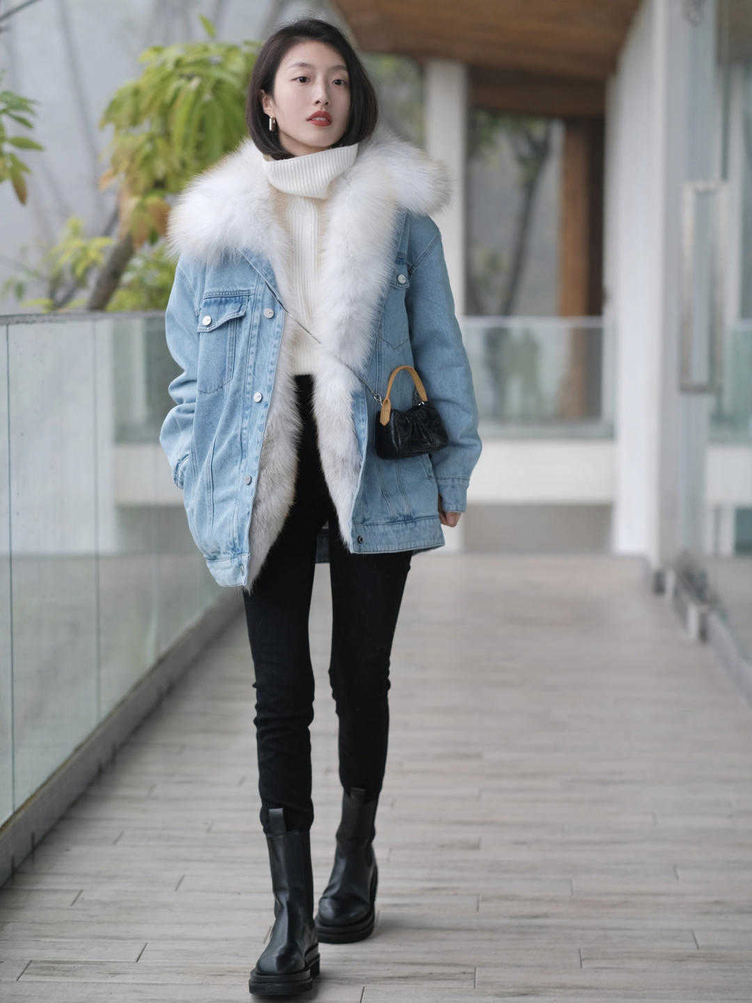 裤子|40+女人保暖重要,秋冬就要选加绒款裤子,时尚保暖同时兼顾