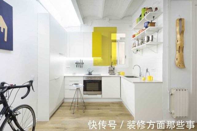 蒸煮类|88平二居室进行跳色处理,明亮又不失活泼,简约大方