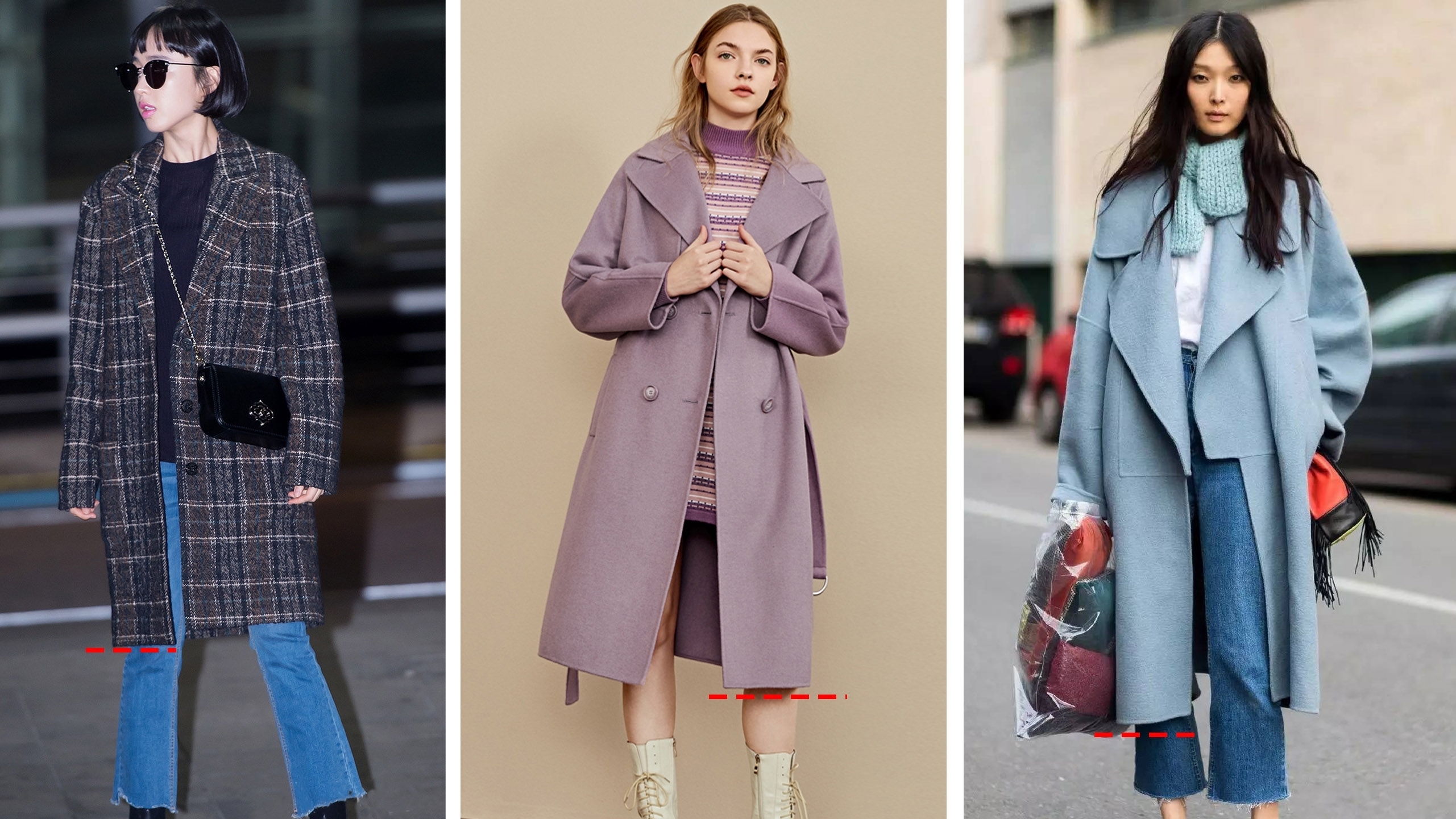 今年的大衣变得越来越前卫洋气了,上身潇洒又利落