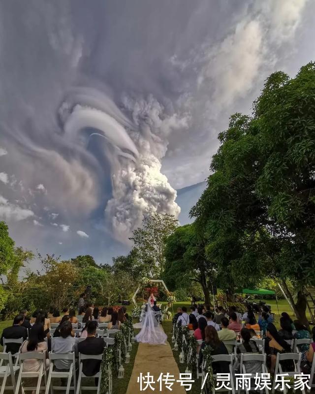 在翻手为云覆手为雨的大自然面前，人类太渺小了