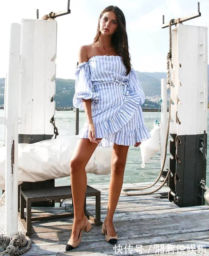大长腿|再经典的条纹不会穿也是白搭,get这几种搭配,简单时髦又舒适