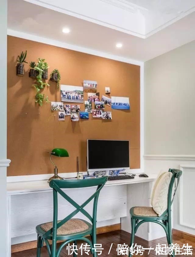 写字台|她只是在客厅打一排柜子,不想邻居都拍照学习,装修师傅也夸机智!