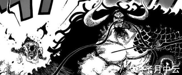 海军大将|海贼王bigmom被甩飞，凯多被砍伤，红发的战力确如生命卡显示