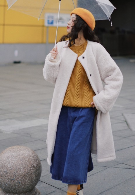 皮革 冬季,大衣别配百褶裙了,试试这几条流行款,遮肉显瘦还耐看!