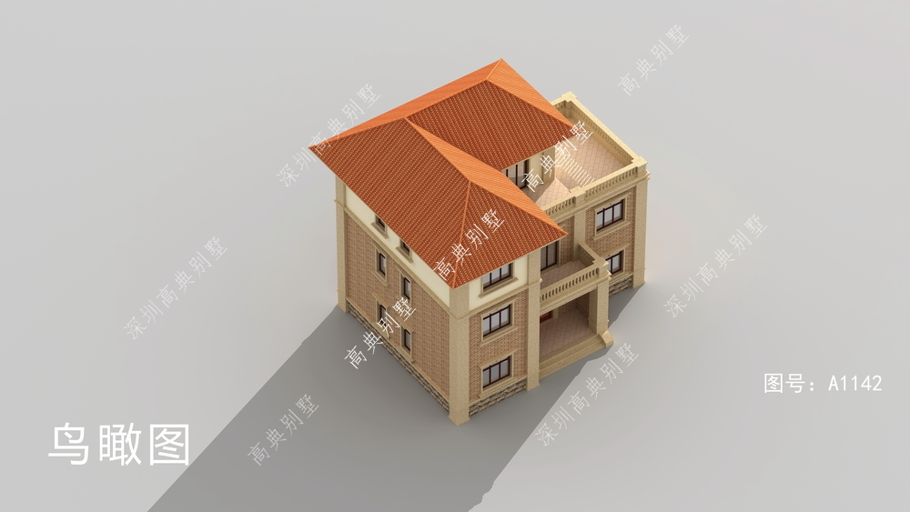 别墅|三层欧式自建房,满足一家人的居住生活