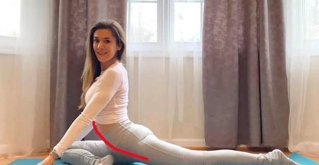 体式|瑜伽鸽王式,奈何操练更轻易做到,展示你的后弯才气?