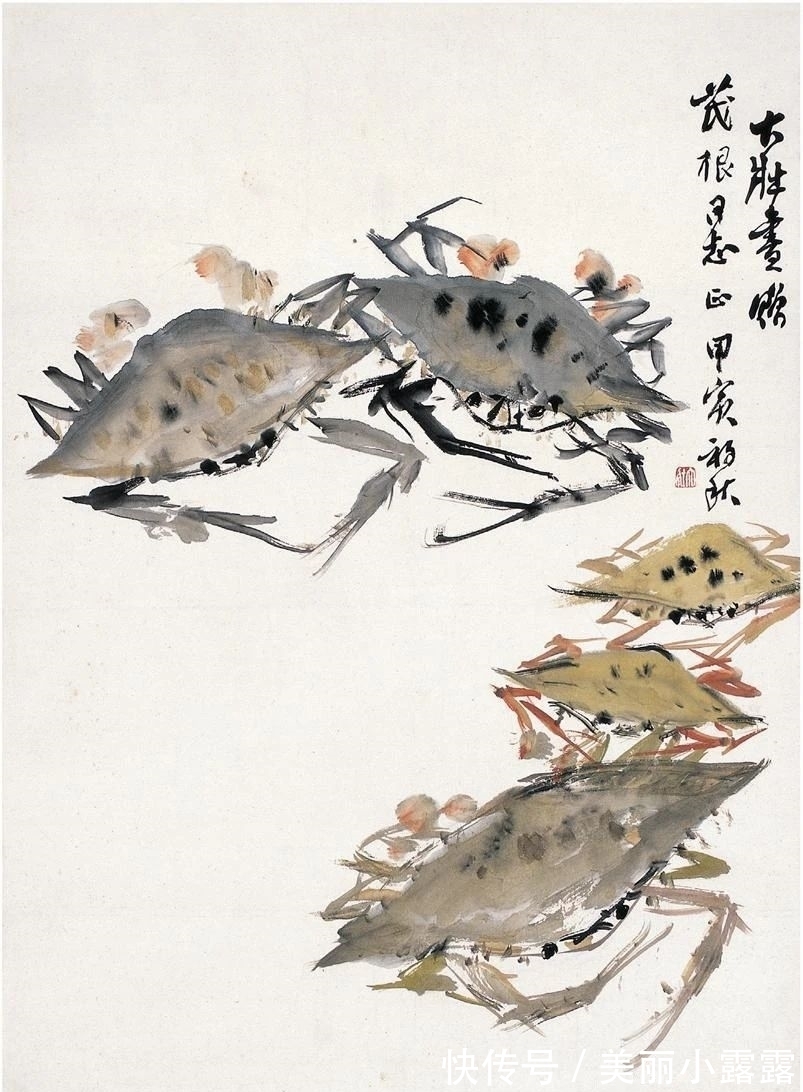 笔下|「津门网」张大壮笔下的瓜果桃李十分新鲜,又有家常味道耐人寻味