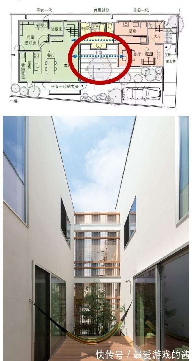 天井|日本一建户，家家都有天井用，面积小功能多，不比那些别墅院子差