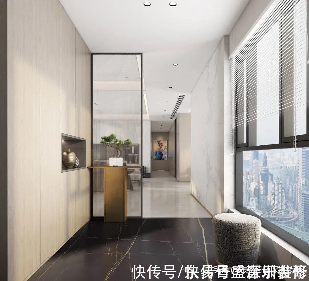 sp作品首发117㎡大族云峰现代简约,若如初见,月影花香