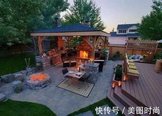 欧式|100平+大院子如何装修?分享20个大庭院设计案例,照着装就行了