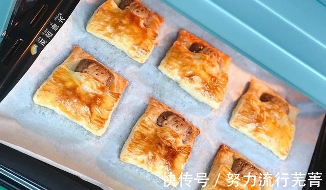 这也太可爱了吧!孩子说舍不得吃,酥脆掉渣儿特别香,10分钟搞定!