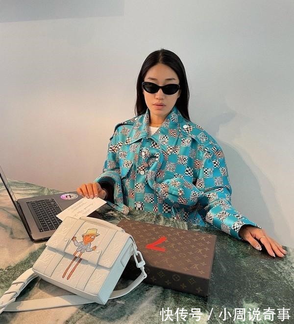 潮流女神 上脚万元球鞋开着百万跑车,新一代潮流女神是她!