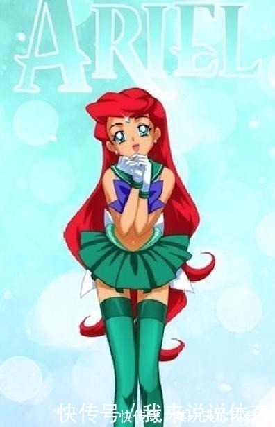 花木兰|美少女战士版迪士尼公主,公主裙改成水手服,依旧非常合身