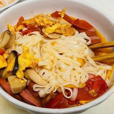 拌面|番茄炒鸡蛋拌面