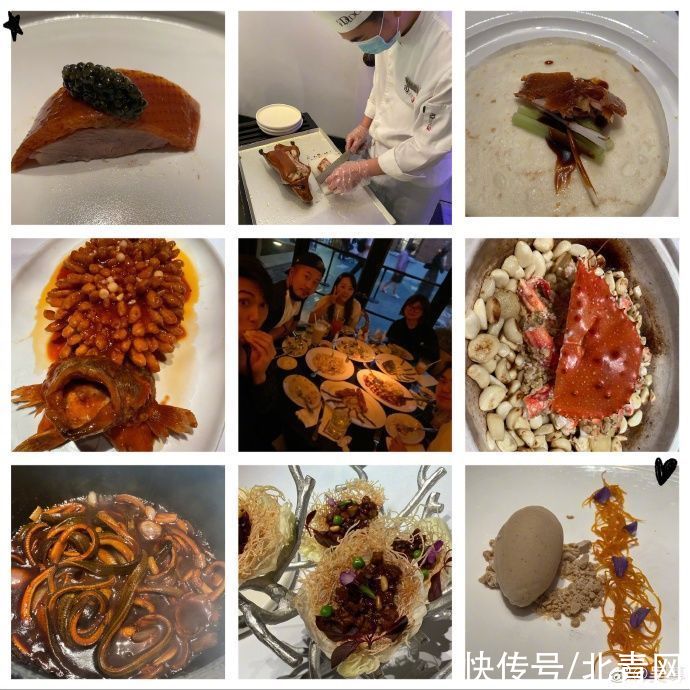 吴尊|美食博主！吴尊晒九宫格美食照疯狂翻牌粉丝