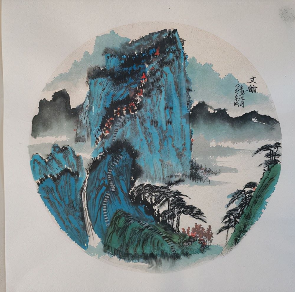 王丽荣！青年画家唐文翰辛丑山水作品