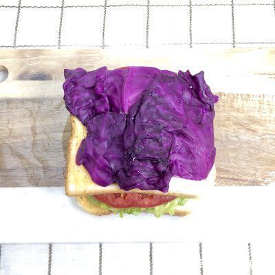 沙拉|这道沙拉三明治，分分钟光盘