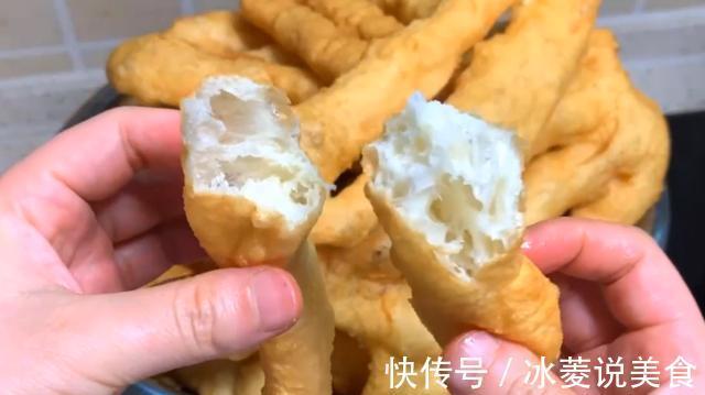 早餐别吃油条了,教你懒人新做法,个个空心鼓大泡,孩子特别爱吃