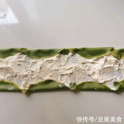 #白色情人节限定美味#治愈抹茶——毛巾卷