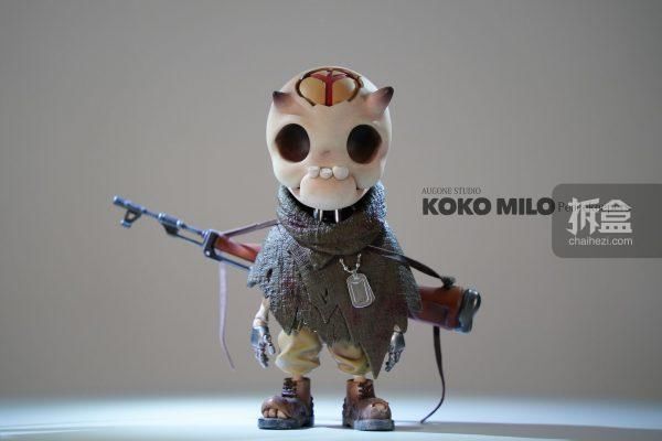 MILO|AUGONE STUDIO – KOKO MILO 维和小兵 机械骷髅 潮玩