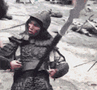 |搞笑GIF:不会合理利用工具来吹头发,那还能叫老司机吗