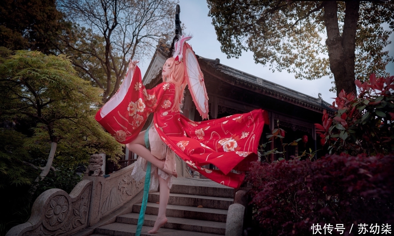 cospl王者荣耀,公孙离惊鸿舞cosplay
