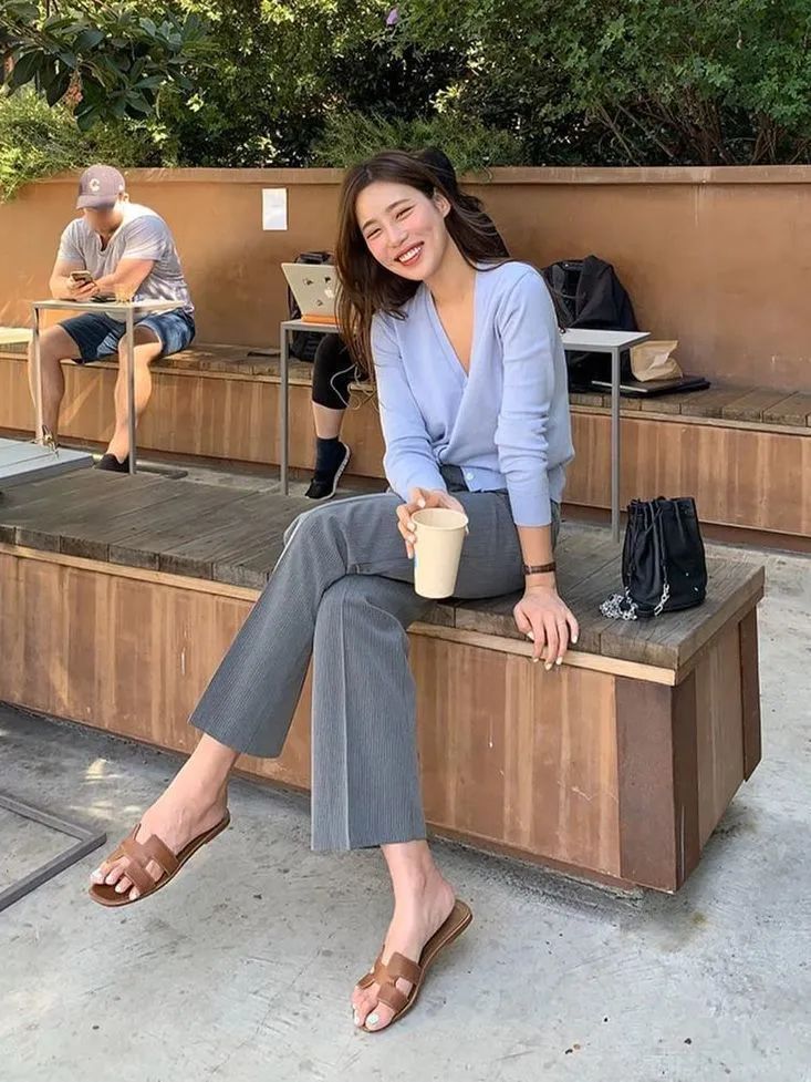 奶奶裤 针织衫+奶奶裤=好看好穿爆了!