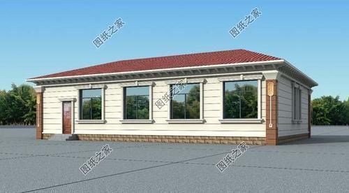 层高|5款四开间一层自建房,不大不小,要的就是住着舒服