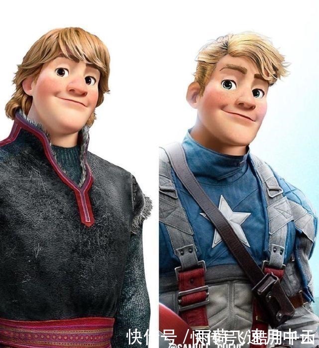 艾莎|当《冰雪奇缘》遇上《复仇者联盟》,艾莎变身“惊奇队长”无压力!