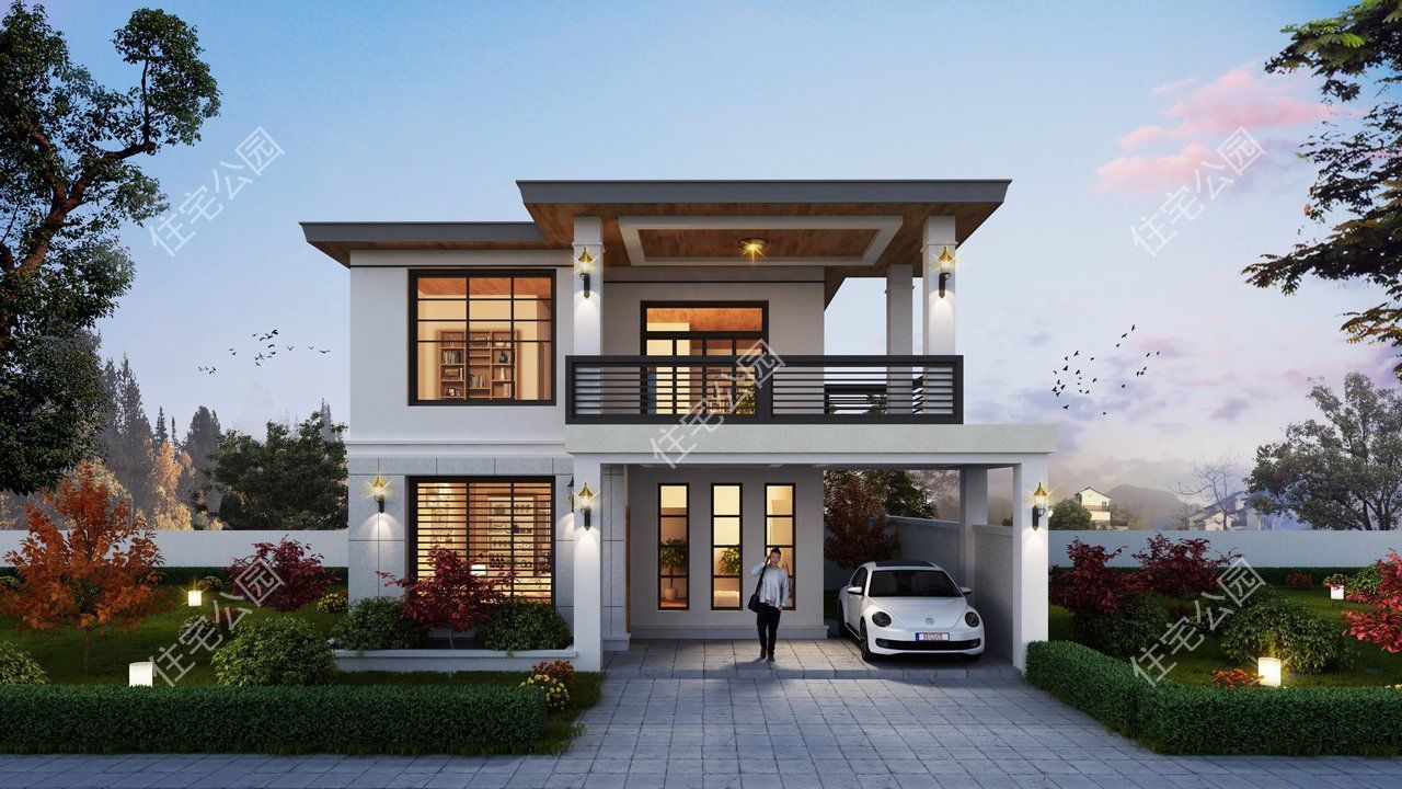 戶型|農村建房想省錢?看看這10套平屋頂戶型,20來萬就能建好