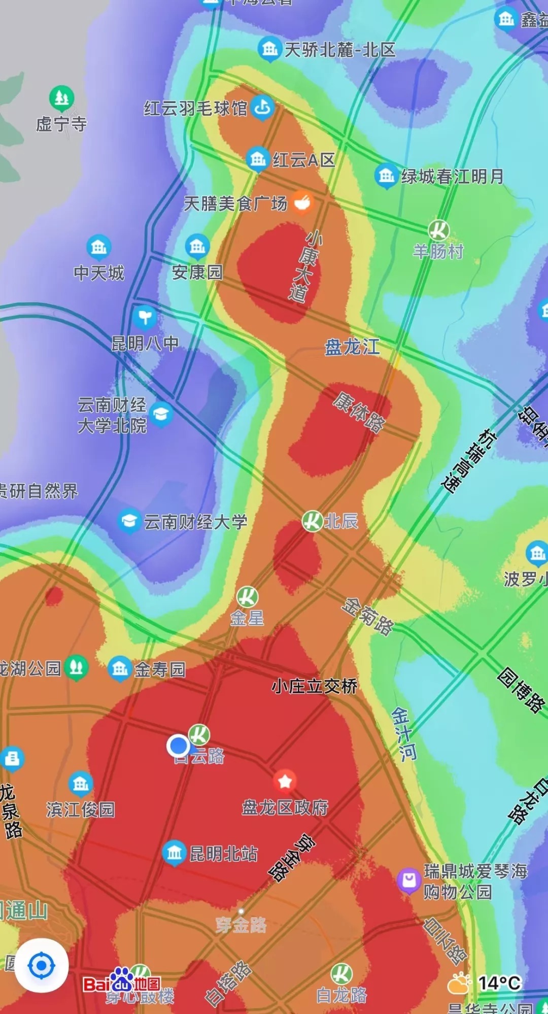 板块|大数据!昆明五区最红热力图曝光,暗藏房价逻辑!
