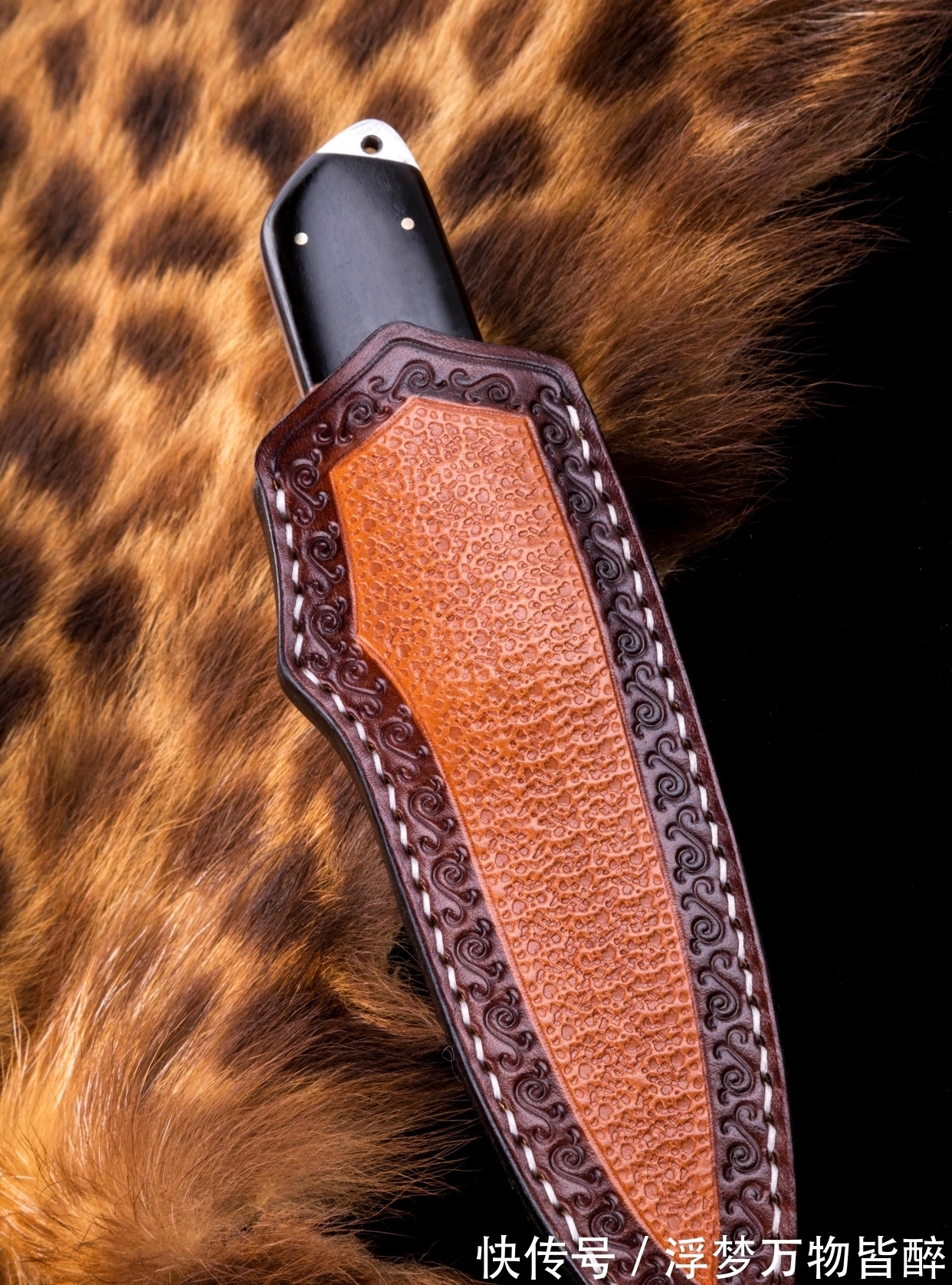 刀柄$不想当皮匠的木匠不是好刀匠,绝美的刀柄与刀鞘欣赏