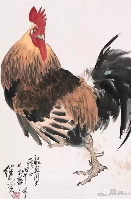一代宗师|上阵父子兵，这爷俩画鸡能排第一！