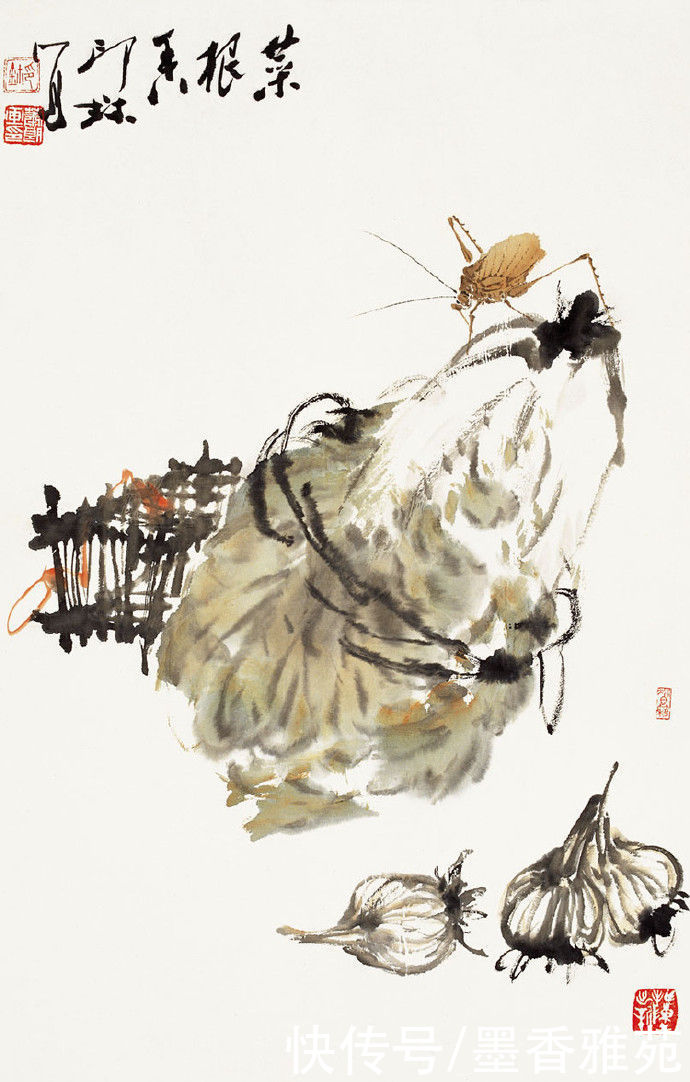 花鸟画|当代画家萧朗精品花鸟画作品欣赏