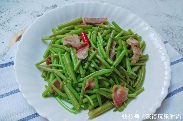 正当季|此菜不吃叶只吃梗,南方常见,就是有点贵,此时吃正当季