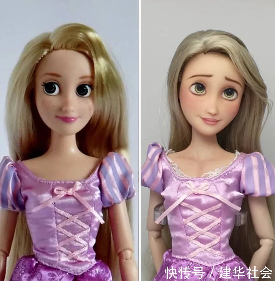 化妆师|奇葩的化妆师,把娃娃都画成了真人,网友:服了