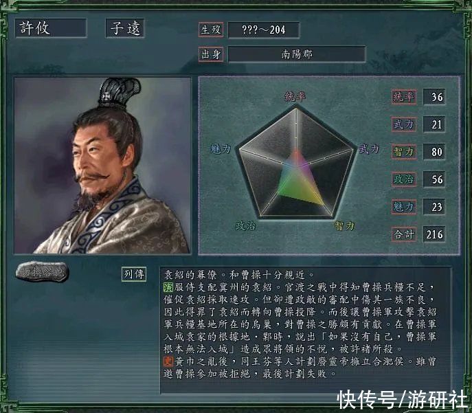 阉宦|如何在一篇小说里体验“自定义武将”的三国征服之路