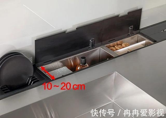 水槽|碗筷沥水还放水槽？搭配吊柜，设计师没说的妙招，太好用