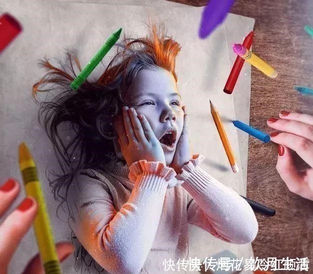 绘画$他的画作惊艳了无数人的眼球，这到底是人在画画还是画在撩人