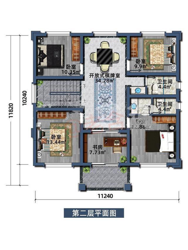 住宅|老爸选了2套自建房图纸,一套新中式,一套现代风,哪套更合适?