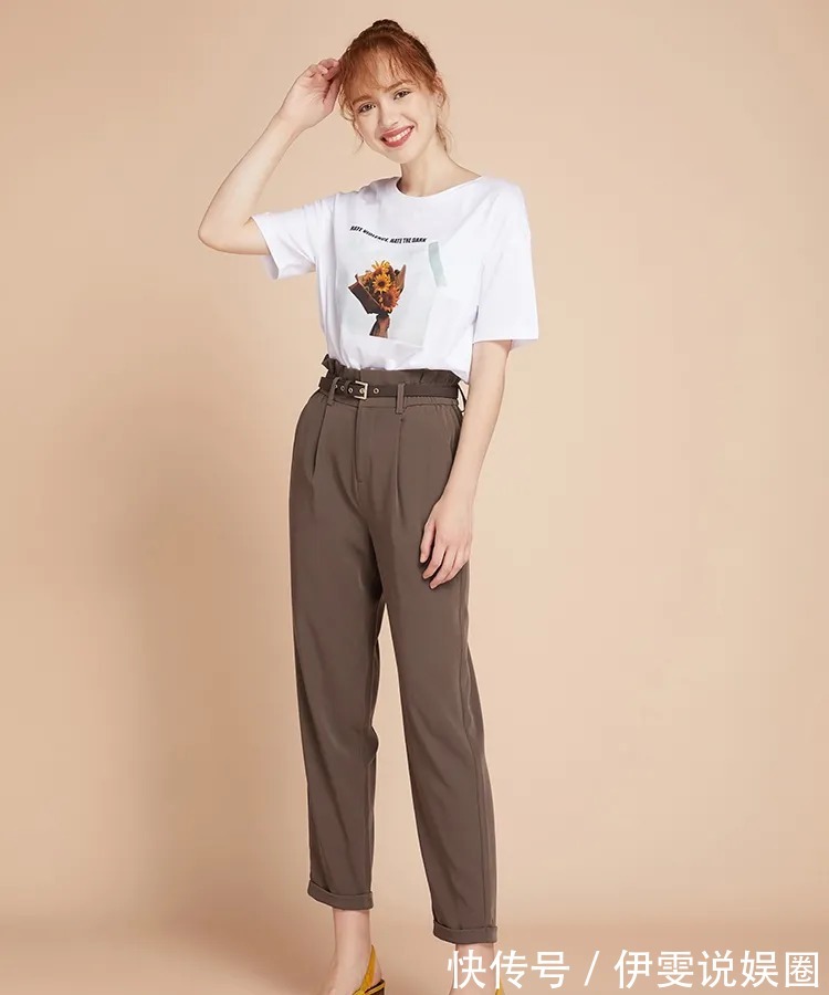 厚重感 她的穿搭:知性大方的“棕色”, 百搭好看