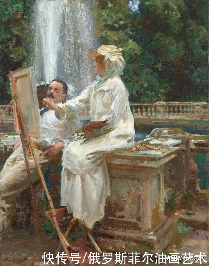 高特鲁夫人&美国伟大画家萨金特因《高特鲁夫人》作品,被法国艺术圈“封杀”