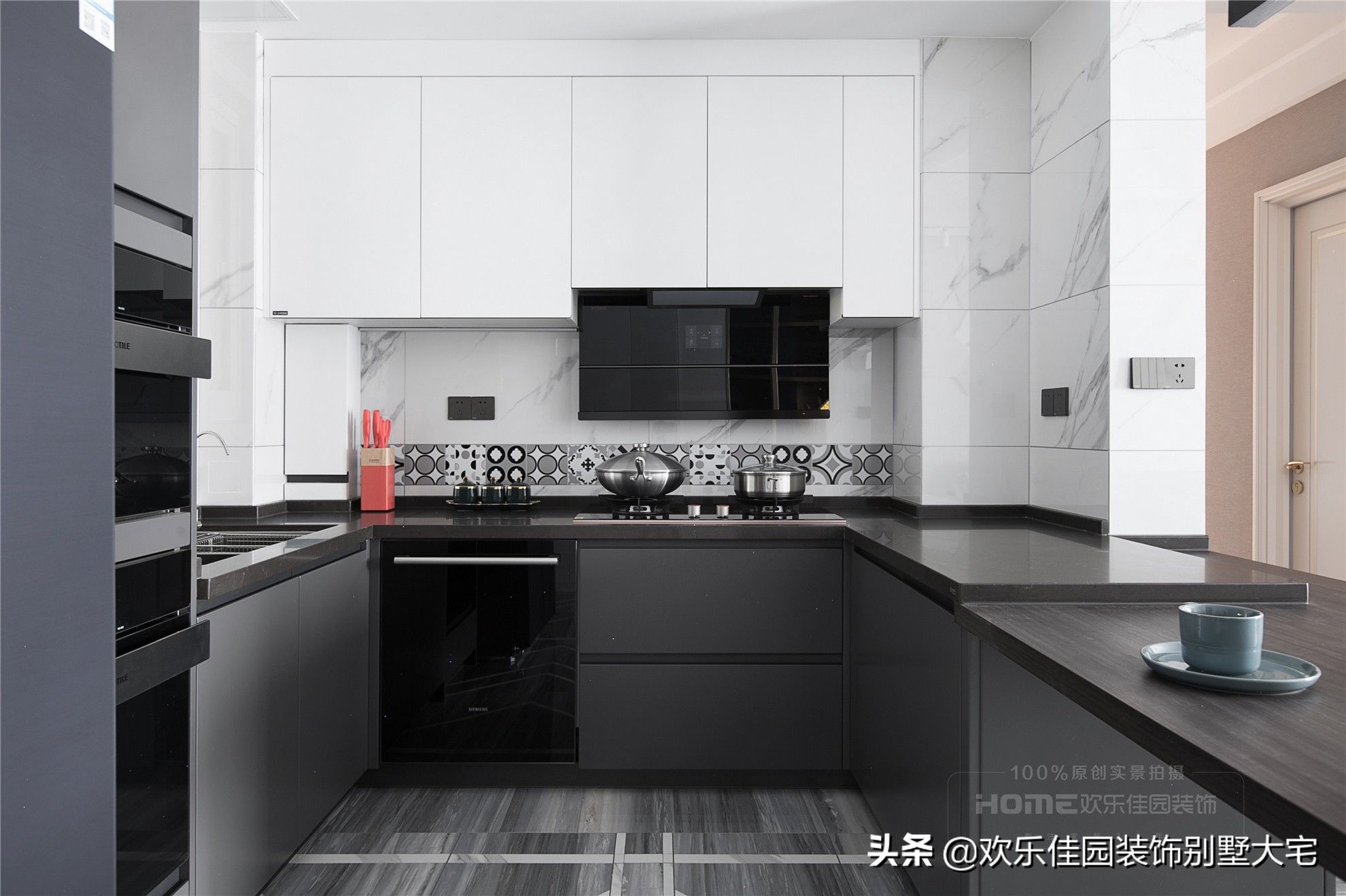 现代|135平现代简约，流行背景墙，快来抄作业