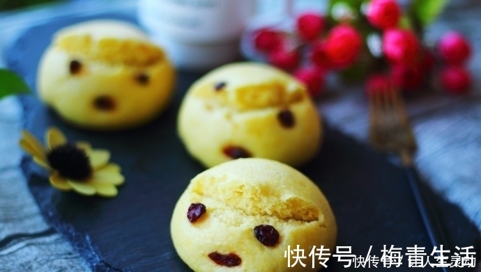 一碗玉米面，一碗白面，教你做花开馒头，有它早餐再也不用出去买