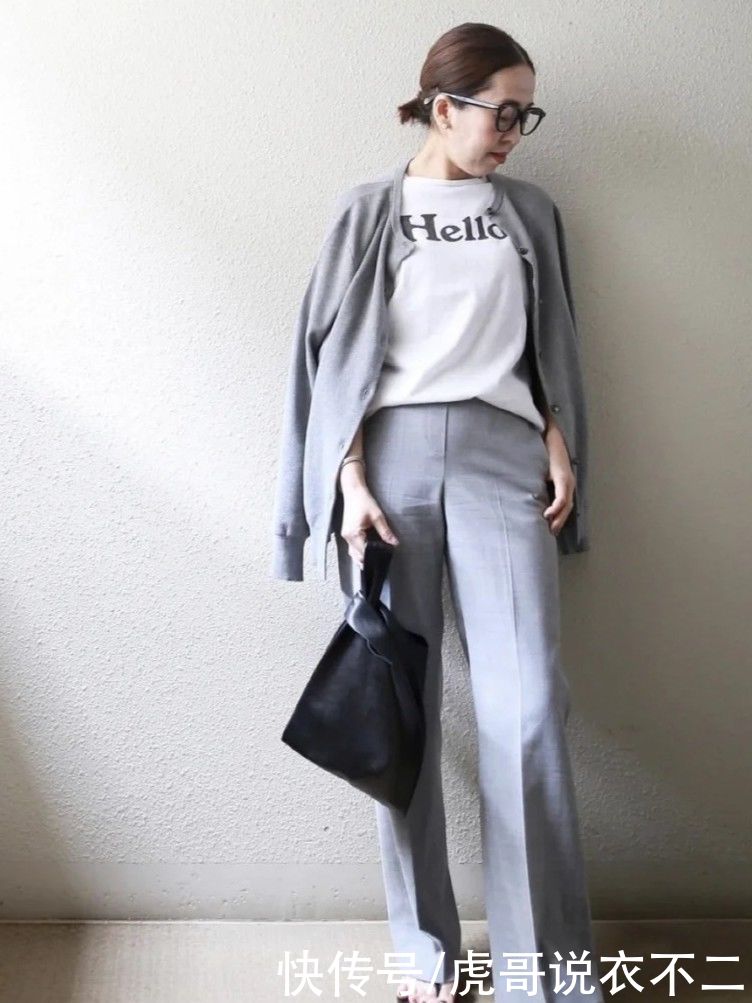 高腰|女人年近50岁，穿衣懂得简约更高级，日本编辑的穿衣经验全在这里